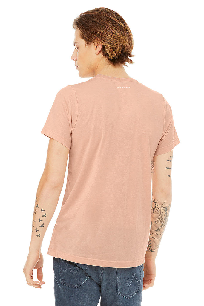 t-shirt baksida peach