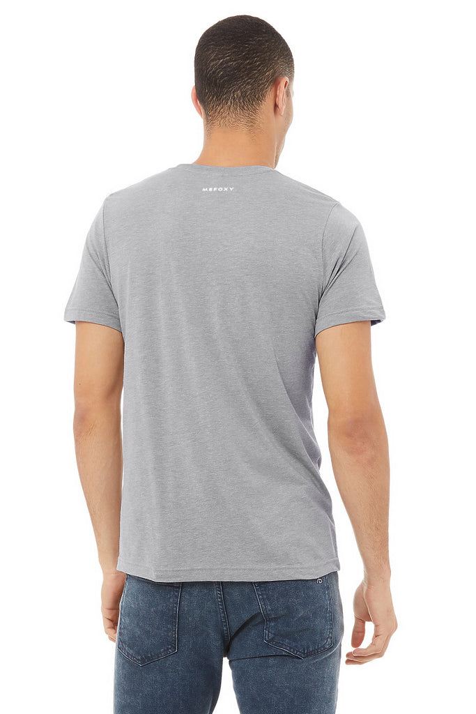 t-shirt baksida grå