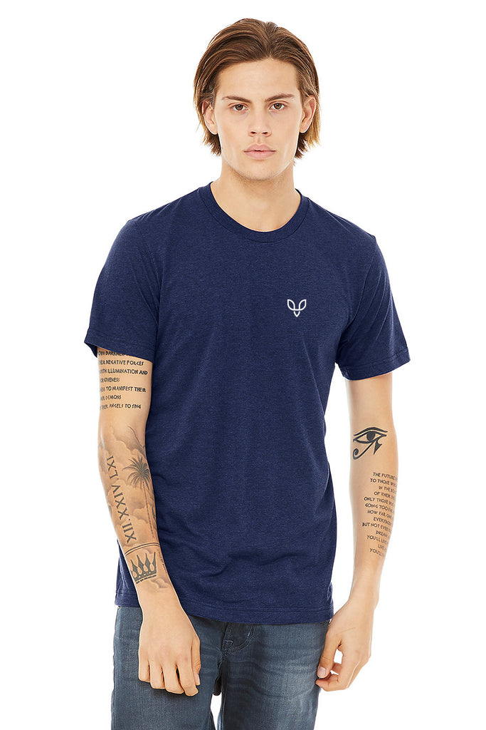 t-shirt framsida navy