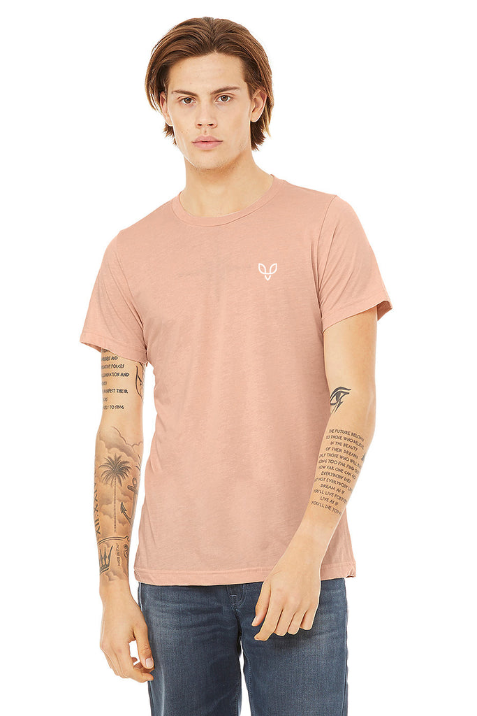 t-shirt framsida peach